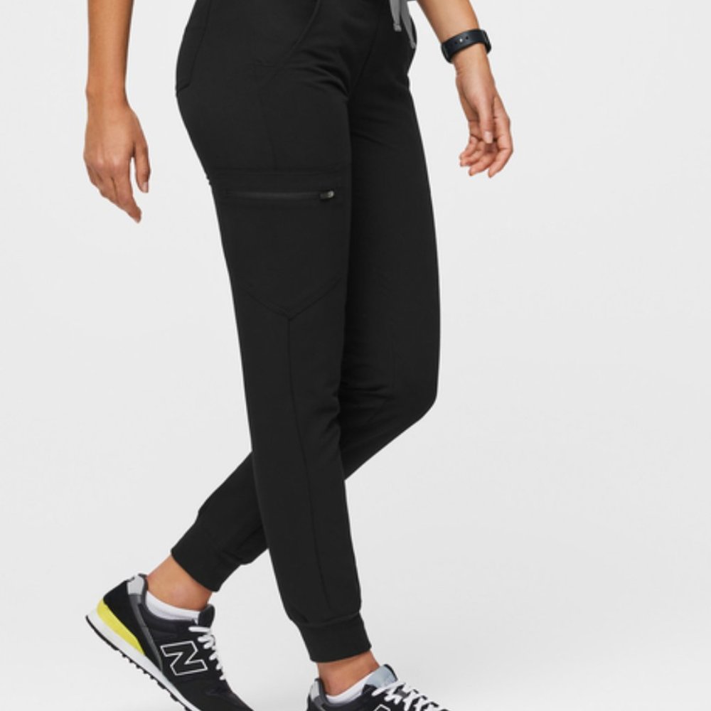 Black Zamora™ - Jogger Scrub Pants